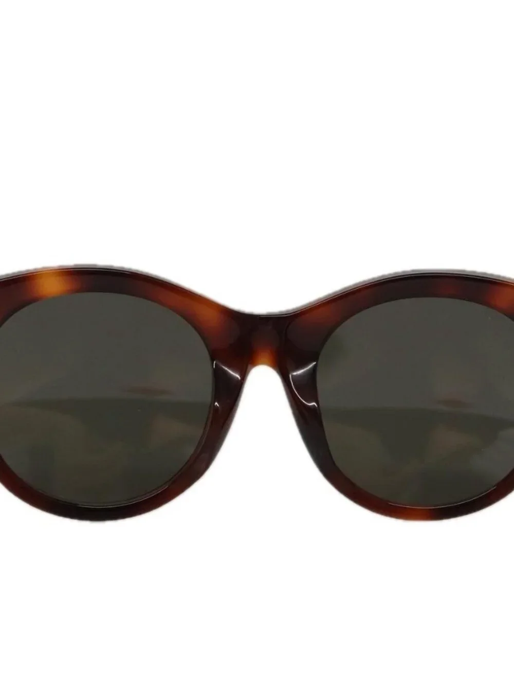 GUCCI Sunglasses plastic Brown Auth am7450